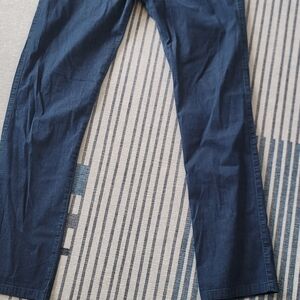Ermenegildo Zegna Navy Slim Straight Jeans